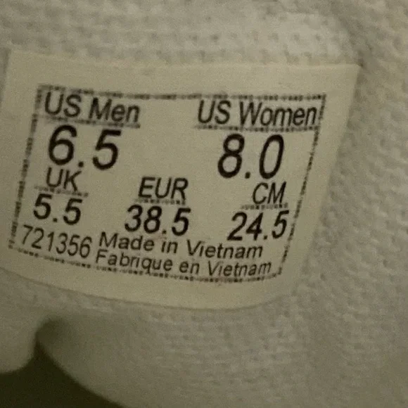 VANS Old Skool Classic White Sneakers - Picture 3 of 8